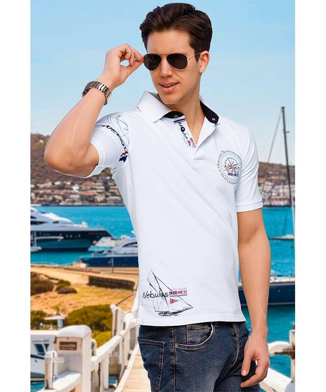 Nebulus Poloshirt DEEP BLUE Herren Große Rabatte