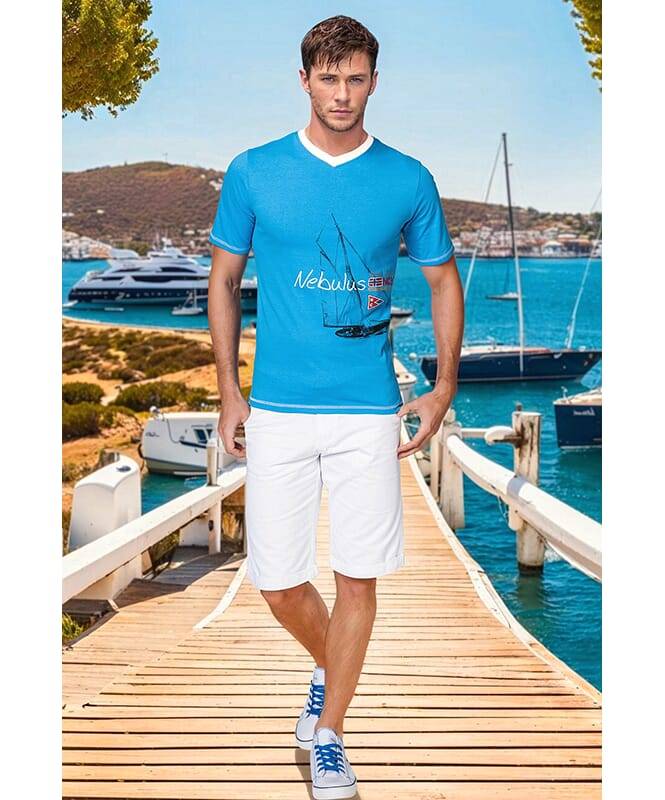 Nebulus T-Shirt AHOI Herren Saisonale Angebote