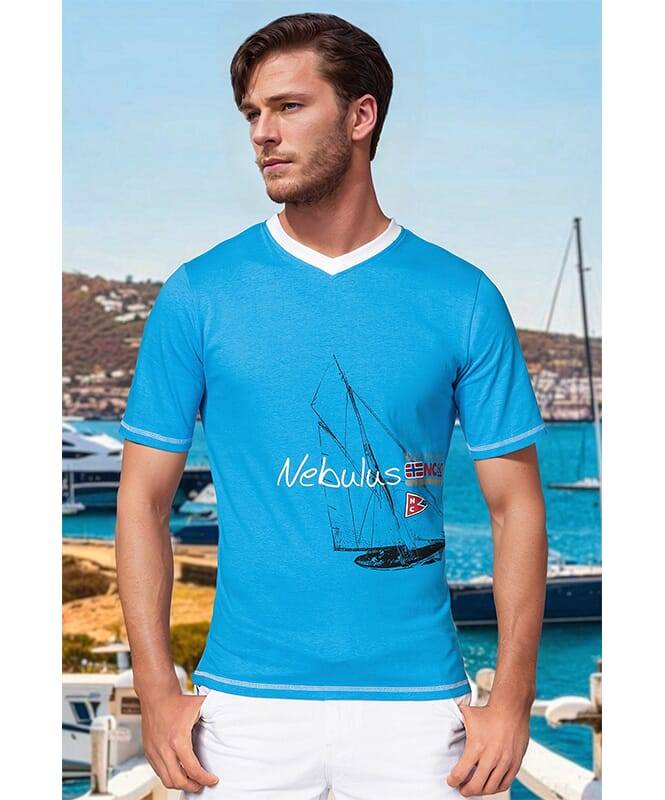 Nebulus T-Shirt AHOI Herren Saisonale Angebote