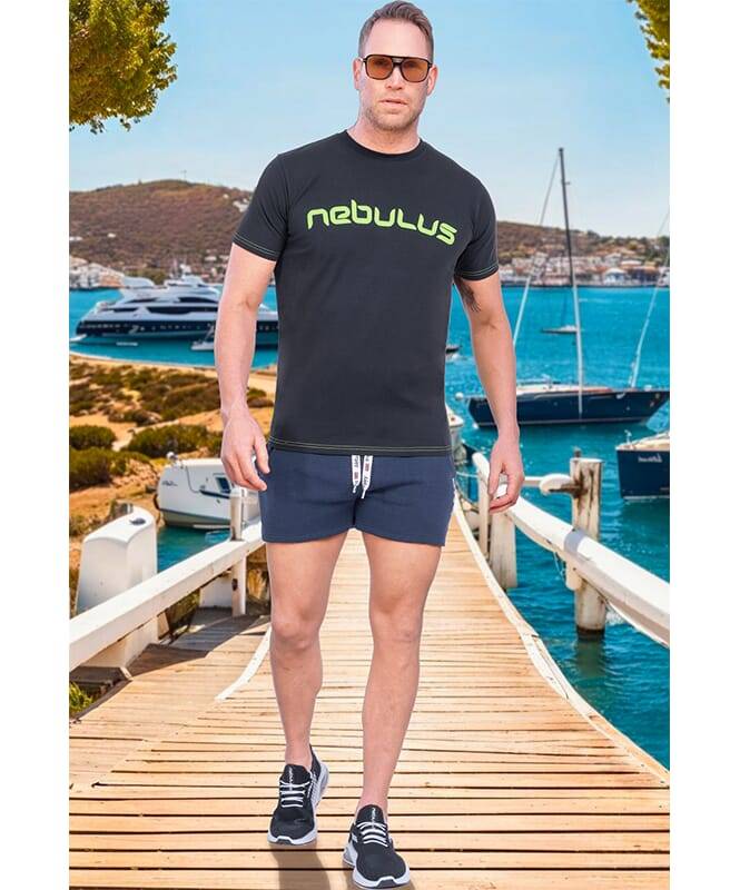 Nebulus Short TAMINI Herren Kauf eins, bekomm eins gratis