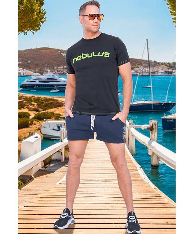 Nebulus Short TAMINI Herren Kauf eins, bekomm eins gratis