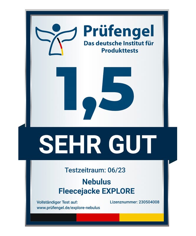 Nebulus Fleecejacke EXPLORE Herren Begrenzte Freigabe