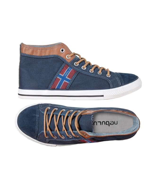 Nebulus Teil-Leder Sneaker UTAH High Herren Fabrikpreis