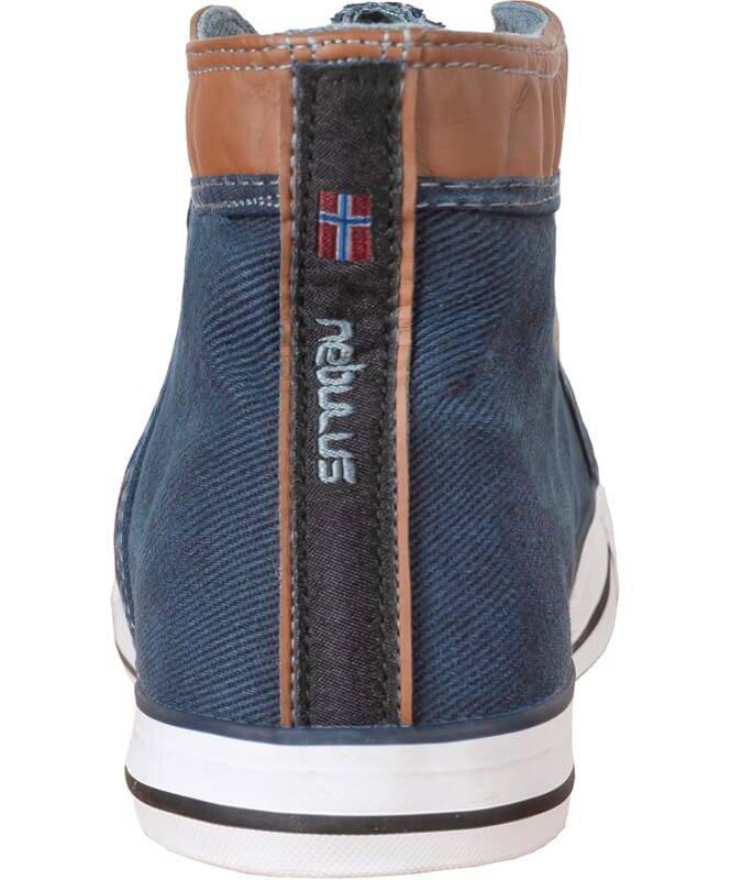 Nebulus Teil-Leder Sneaker UTAH High Herren Fabrikpreis