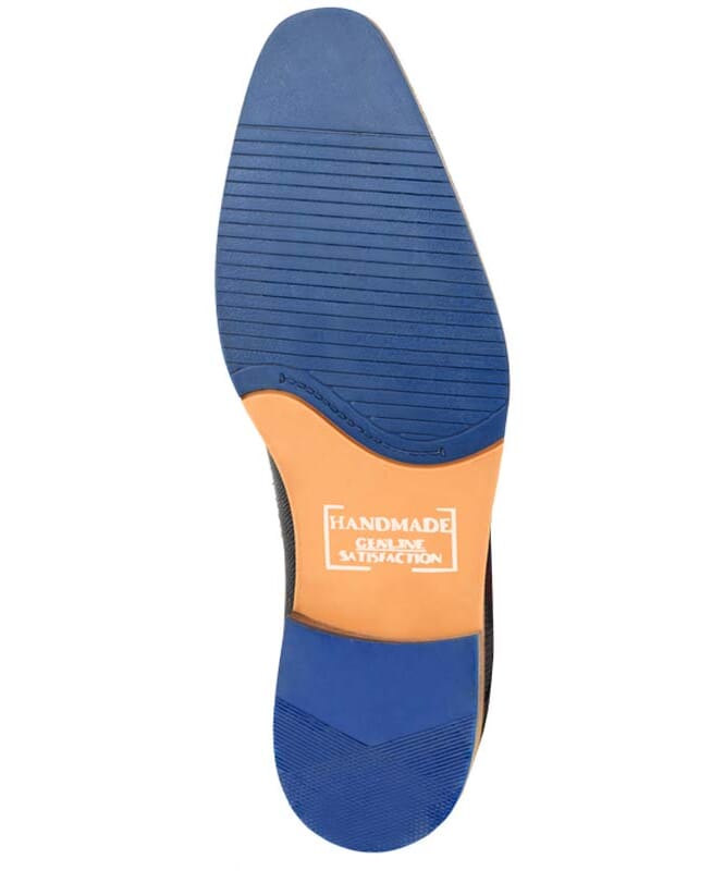 Nebulus 19V69 Lederschuhe BLUES Herren Exklusivangebot
