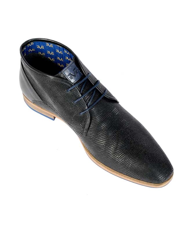 Nebulus 19V69 Lederschuhe BLUES Herren Exklusivangebot