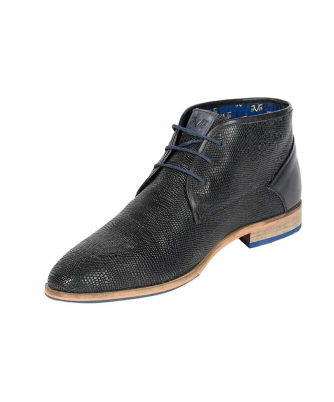 Nebulus 19V69 Lederschuhe BLUES Herren Exklusivangebot