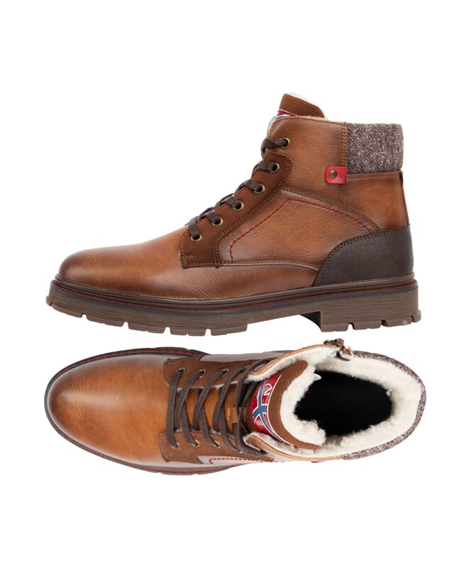 Nebulus Winterstiefel mit Teddyfell-Futter LEVI Herren Black Friday