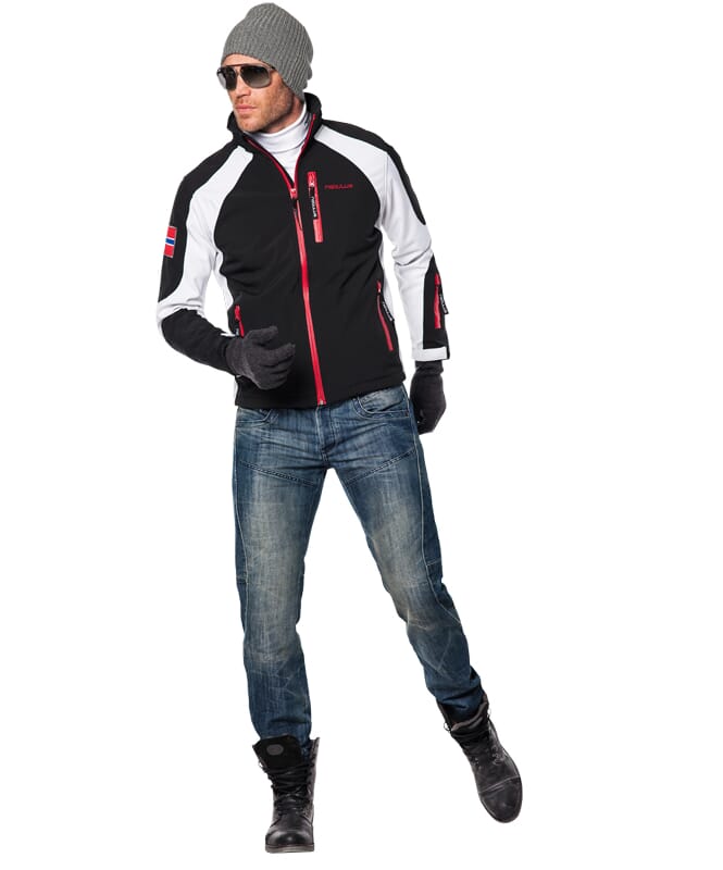 Nebulus Softshell-Skijacke ROCKSHELL Herren Zeitlich begrenztes Angebot