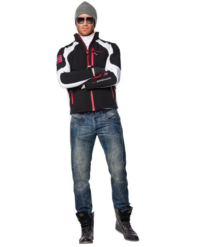 Nebulus Softshell-Skijacke ROCKSHELL Herren Zeitlich begrenztes Angebot