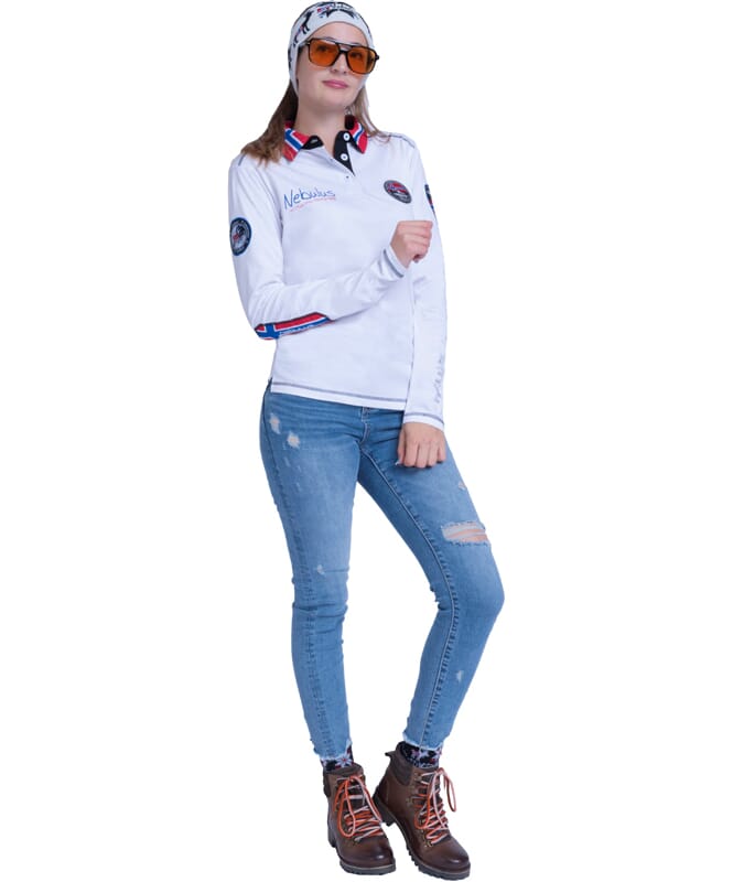 Nebulus Poloshirt langarm BENTY Damen Super Rabatt