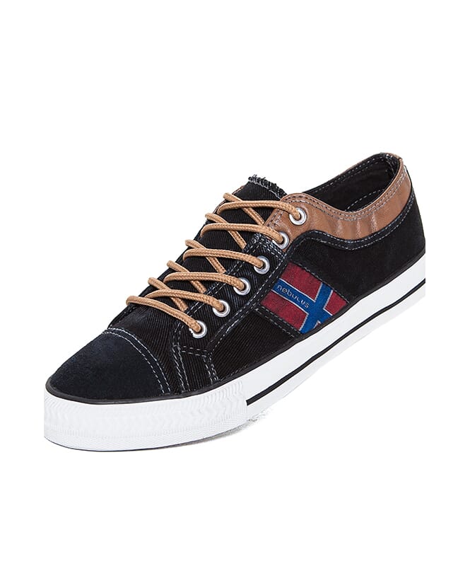 Nebulus Teil-Leder Sneaker UTAH Damen Speichern exportieren
