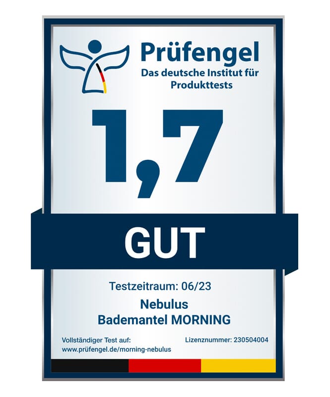 Nebulus Bademantel MORNING Herren Fabrik Onlineshop