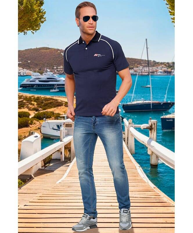 Nebulus Poloshirt OCEANS Herren Sonderangebot