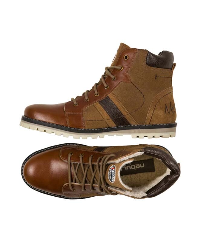 Nebulus Leder Winterstiefel WALKER Herren mit Merinowolle Zeitlich begrenztes Angebot