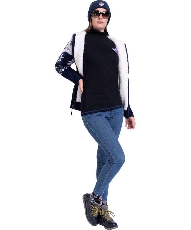 Nebulus Norweger Jacke Hoody mit Teddyfell NORON Damen Blitzangebot