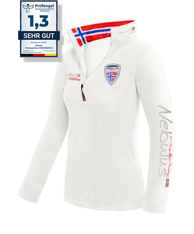 Nebulus Fleecepullover SKANDINAVIA Damen Tiefpreis