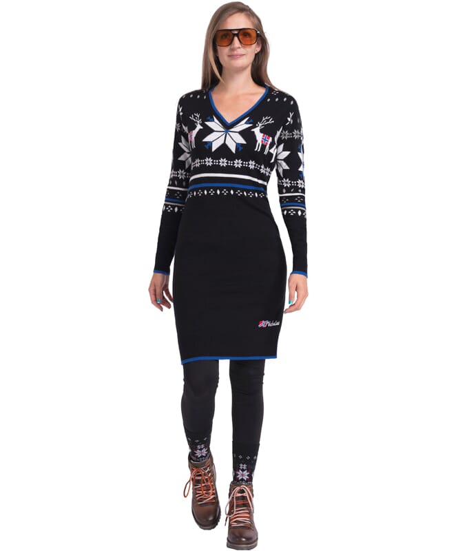 Nebulus Norweger Strickkleid NORRA Damen Kostenlose Rückgabe