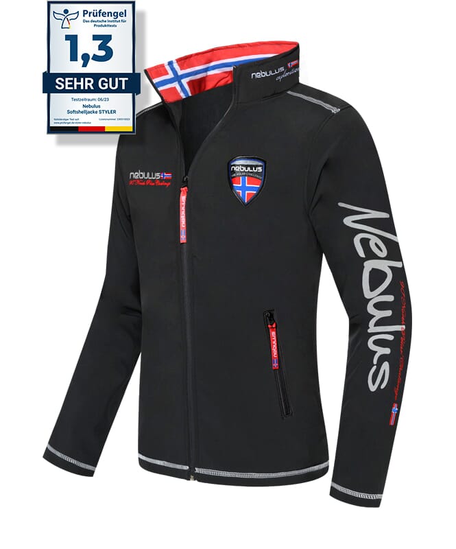 Nebulus Softshelljacke STYLER Herren Nur für heute