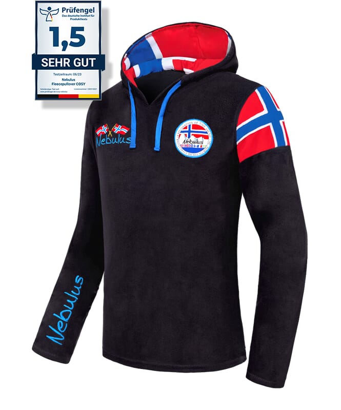 Nebulus Fleecepullover COSY Herren Nur noch ein Tag übrig