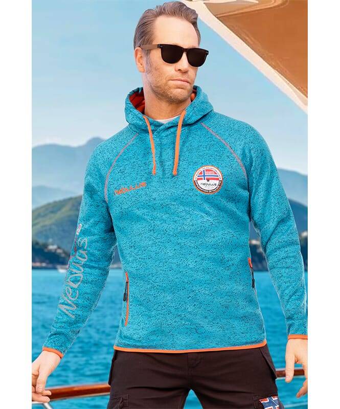 Nebulus Fleecehoody MILL Herren 50% Rabatt mit kostenlosem Versand