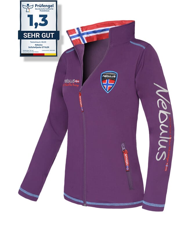 Nebulus Softshelljacke STYLER Damen Schlussverkauf