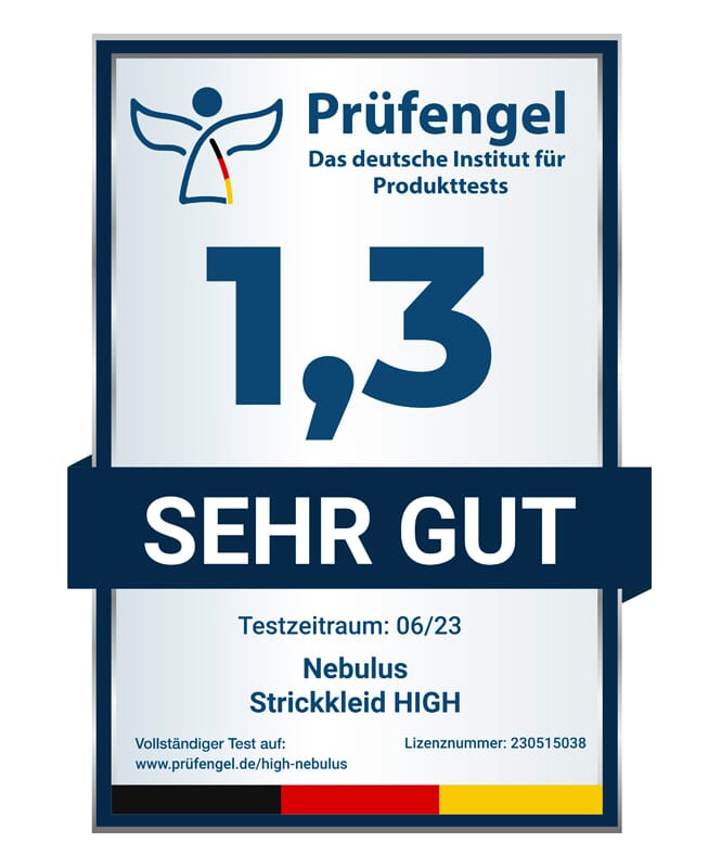 Nebulus Norweger Strickkleid HIGH Damen Meist gekauft