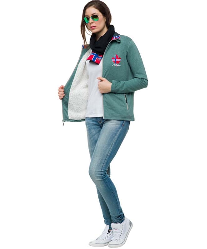 Nebulus Fleecejacke mit Teddyfell GAP Damen Kostenloser Versand
