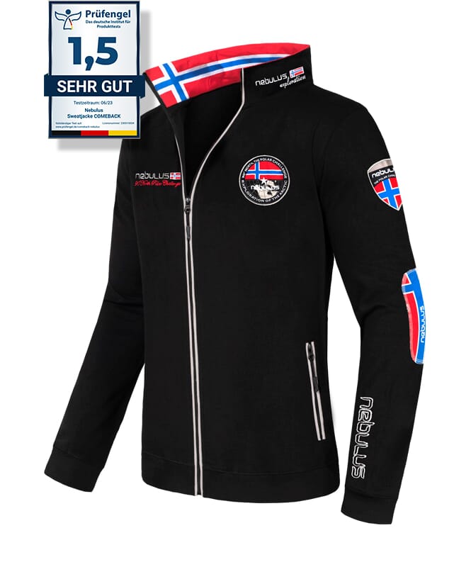 Nebulus Sweatjacke COMEBACK Herren Saisonschlussverkauf