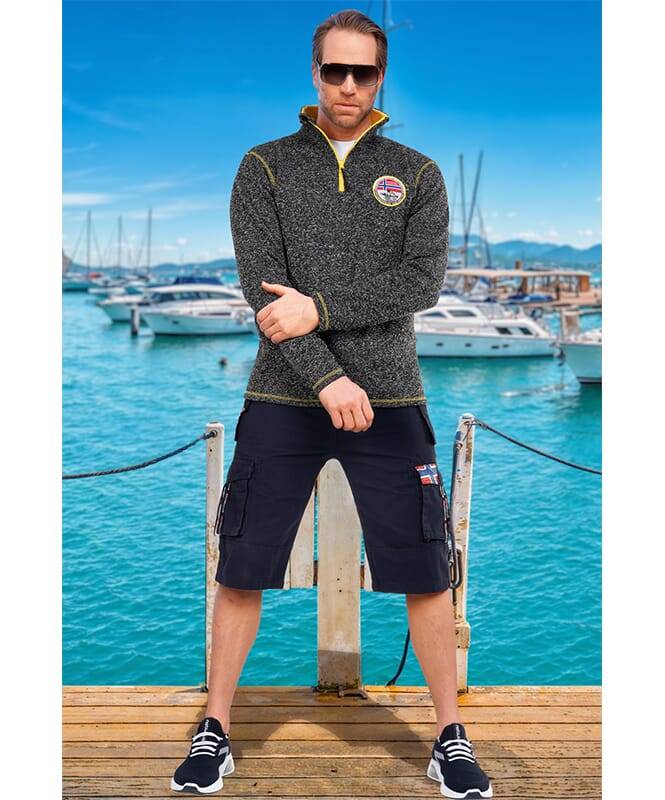 Nebulus Fleecepullover JIMI Herren Black Friday