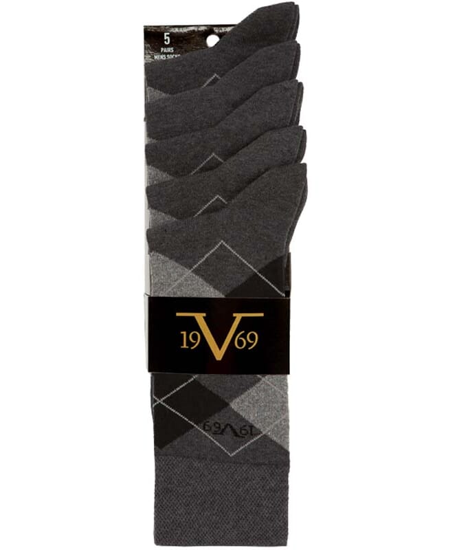 Nebulus 19V69 5erPack Business Socken kariert Herren Cyber Monday
