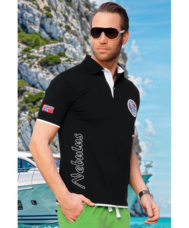 Nebulus Poloshirt SHIP Herren Jubiläumsangebot
