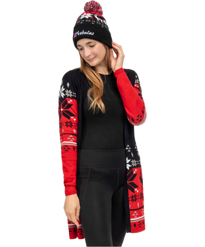 Nebulus Norweger Cardigan Strickjacke Mantel NOORS Damen Räumungsverkauf