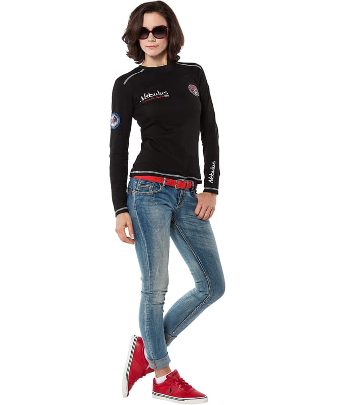 Nebulus Sweatshirt lang BOOGY Damen Tägliche Deals