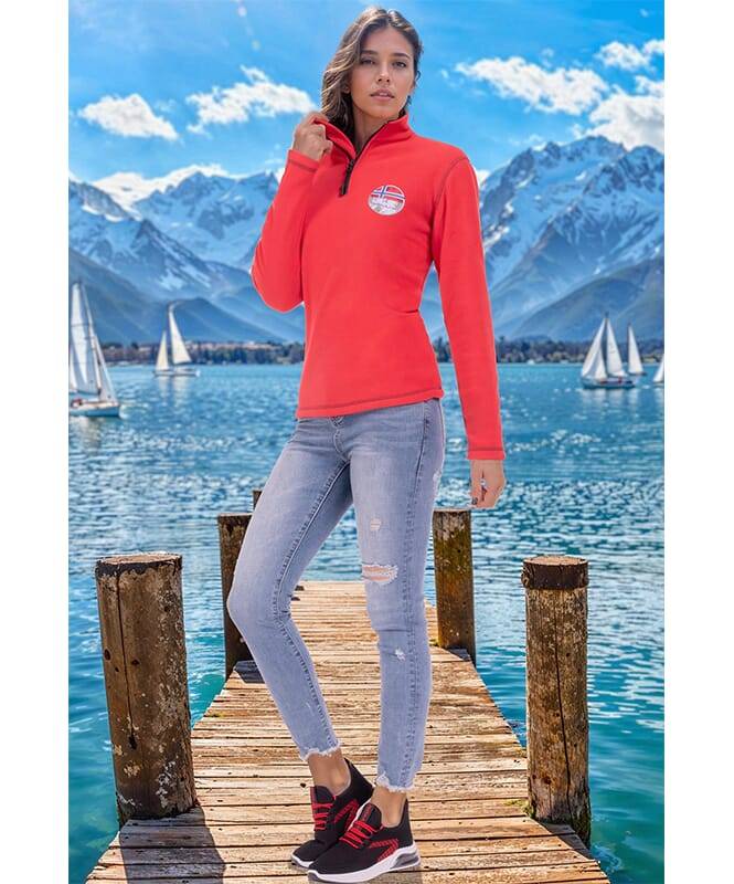Nebulus Fleecepullover BRENT Damen VIP-Rabatte
