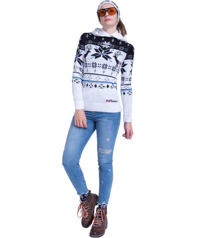 Nebulus Norweger Strick-Hoodie NORJAN Damen Tiefpreis