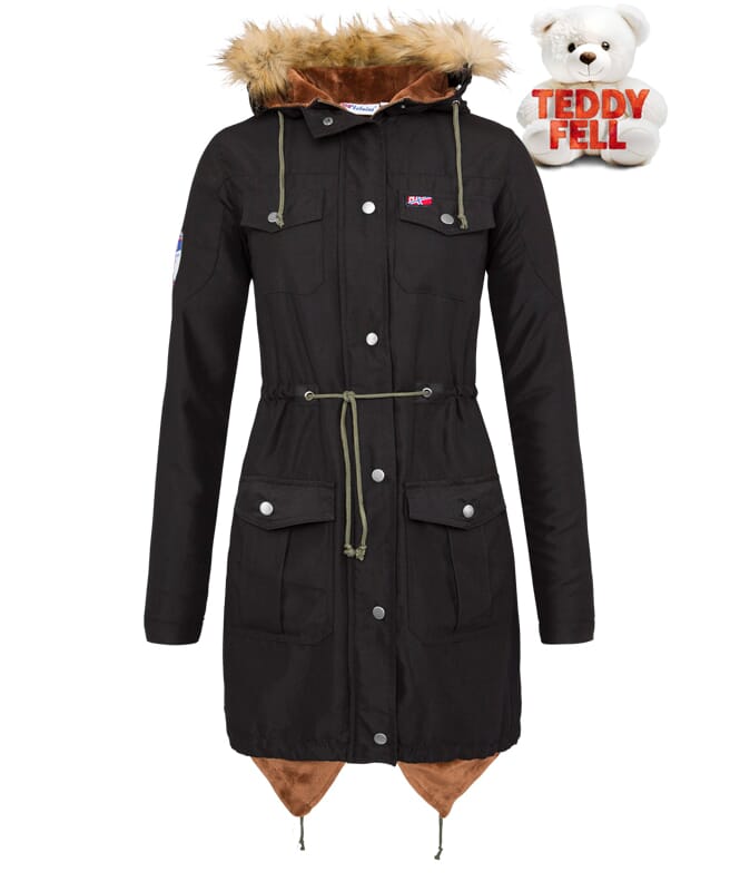 Nebulus Damenparka mit Teddyfell MILANO Damen Bis zu 55% Rabatt