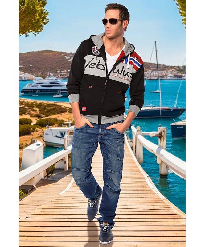 Nebulus Sweatjacke NAPA Herren Riesige Rabatte