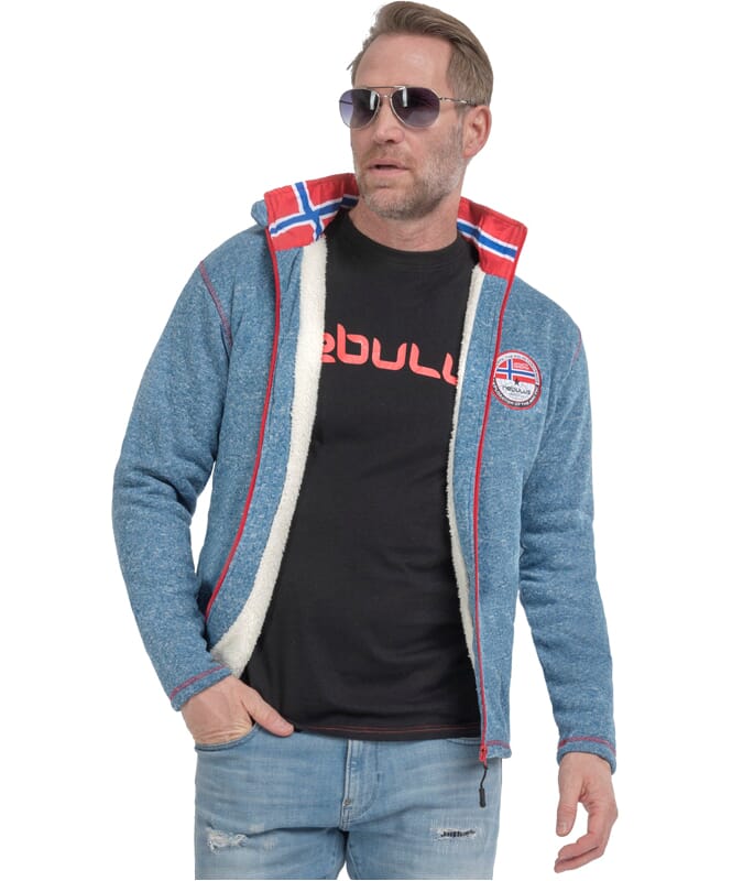 Nebulus Fleecejacke mit Teddyfell FALLOU Herren Begrenzt auf 3 Tage