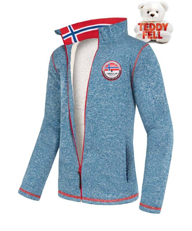 Nebulus Fleecejacke mit Teddyfell FALLOU Herren Begrenzt auf 3 Tage