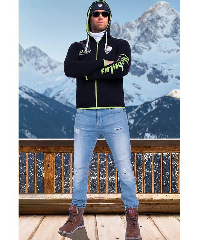 Nebulus Sweatjacke CLUBLOUNGE Herren zollfrei