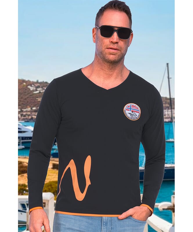 Nebulus Longsleeve VEIT Herren Schlussverkauf