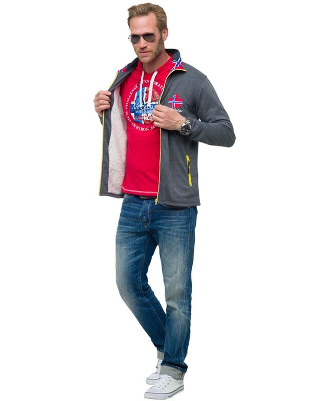 Nebulus Fleecejacke mit Teddyfell GAP Herren Jubiläumsangebot