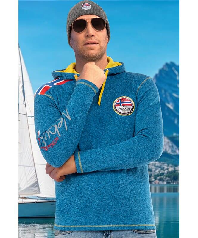 Nebulus Fleecepullover FLAGGY Herren Exklusive Angebote