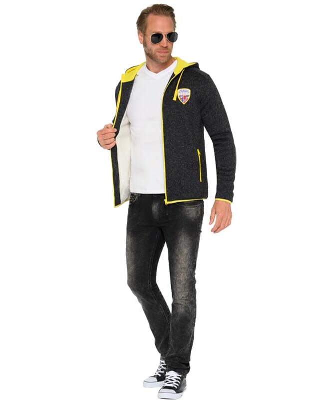 Nebulus Fleecejacke mit Teddyfell VLADIMIR Herren Wochenangebot