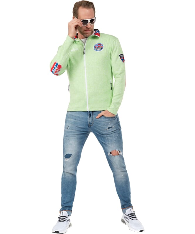 Nebulus Fleecejacke FLENN Herren Letzter Tag