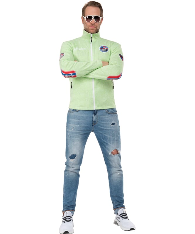 Nebulus Fleecejacke FLENN Herren Letzter Tag