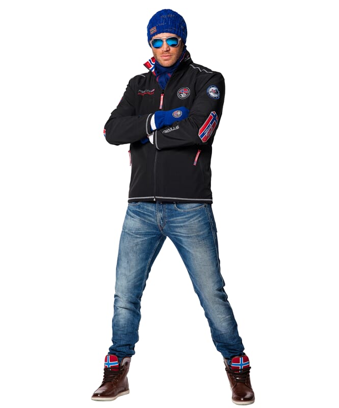 Nebulus Winter-Softshelljacke Teddyfell MAESTRO FUR Herren Nur noch ein Tag übrig