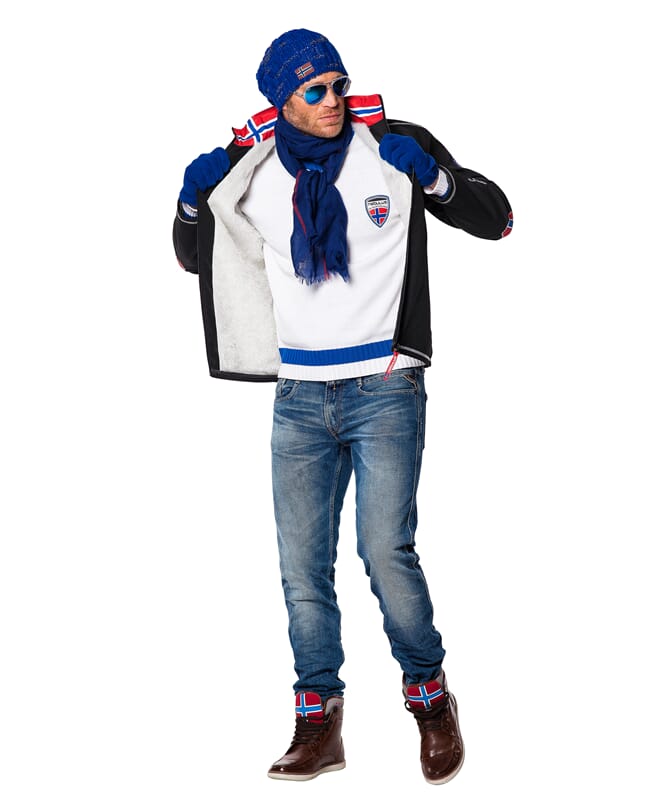 Nebulus Winter-Softshelljacke Teddyfell MAESTRO FUR Herren Nur noch ein Tag übrig