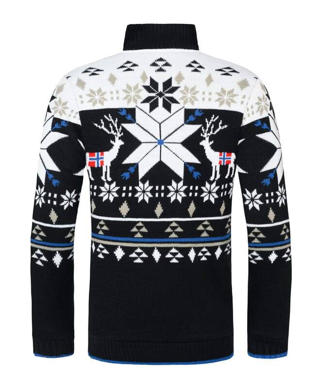 Nebulus Norweger Strickpulli mit Teddyfell FRIA Herren Im Verkauf